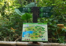 嘉義市蘭潭風景區景點導覽解說牌