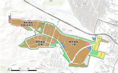 臺中市精密機械科技園區配置圖