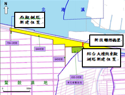 水溪靶場綜合大樓新建工程示意圖