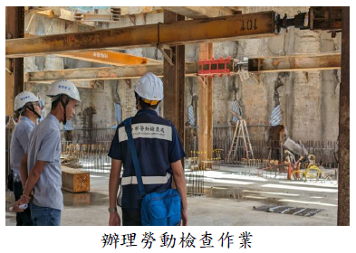 辦理勞動檢查作業