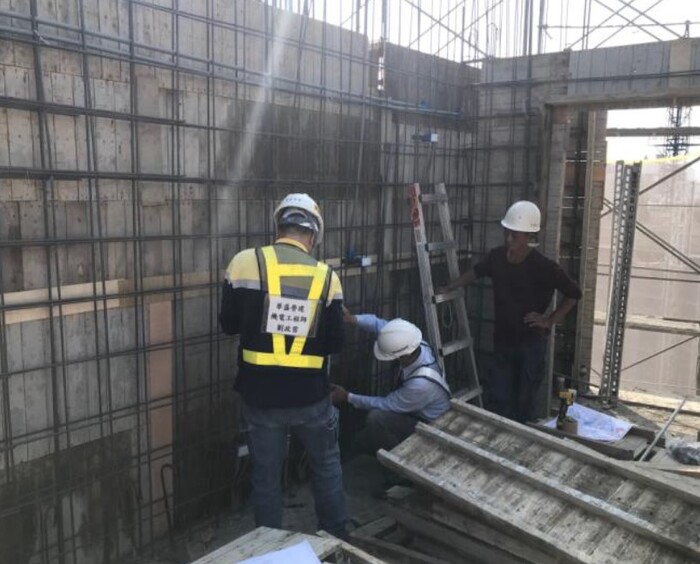 社會住宅機電配管施工督導情形