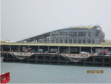 梧棲漁港魚貨直銷中心整建現況