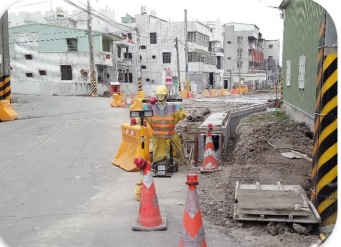 嘉義市許厝庄12米計畫道路工程施工情形