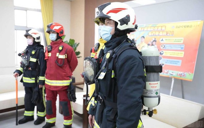 基隆市消防局增購300套消防衣