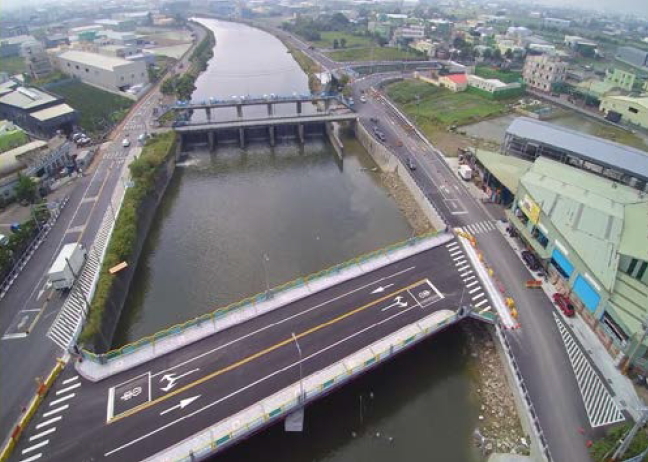 彰化縣洋仔厝溪堤岸道路