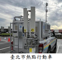 臺北市熱點行動車