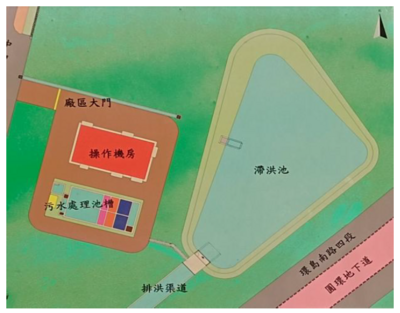 污水處理廠平面圖