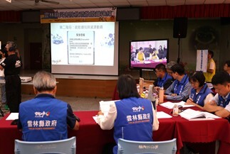 草嶺堰塞湖災害防救疏散撤離實兵演練
