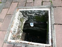 彰化縣道路側溝纜線暫掛情形