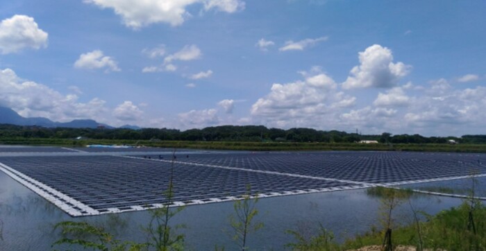 台灣糖業公司嘉義縣中埔公館排水出口滯洪池太陽光電設施案場