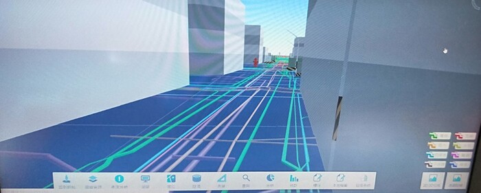 臺南市公共設施管線資料庫三維系統
