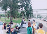 桃園市政府與法務部行政執行署桃園分署聯手查扣欠繳停車費車輛