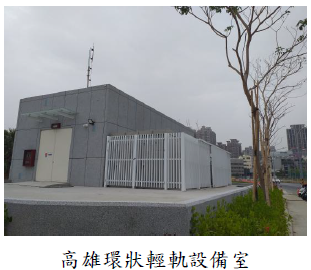 高雄環狀輕軌設備室