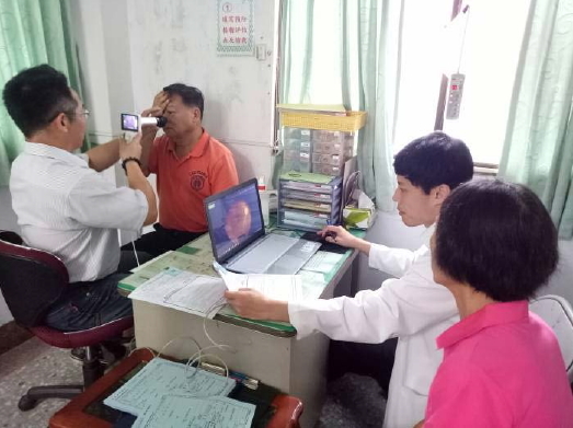 臺南市糖尿病患眼底攝影檢查