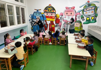 臺西鄉立幼兒園教室修繕後情形