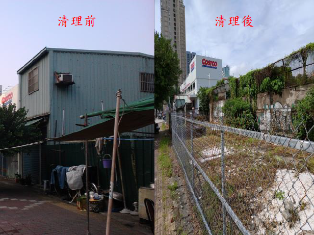 拉瓦克部落占用市有土地清理情形
