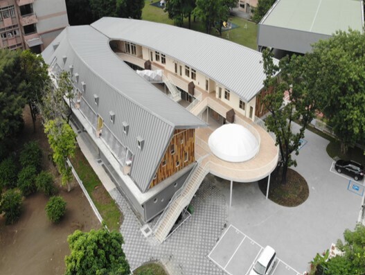 Shihjia Junior High School’s kindergarten buildings