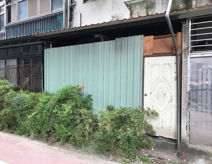 捷運土地遭違建物占用一隅