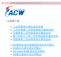 (擷取自產業署ACW網站)