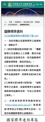 國家標準連結專區
