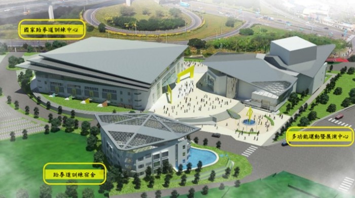 桃園市楊梅體育園區新建工程配置圖