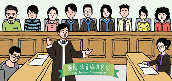 國民法官法庭示意圖