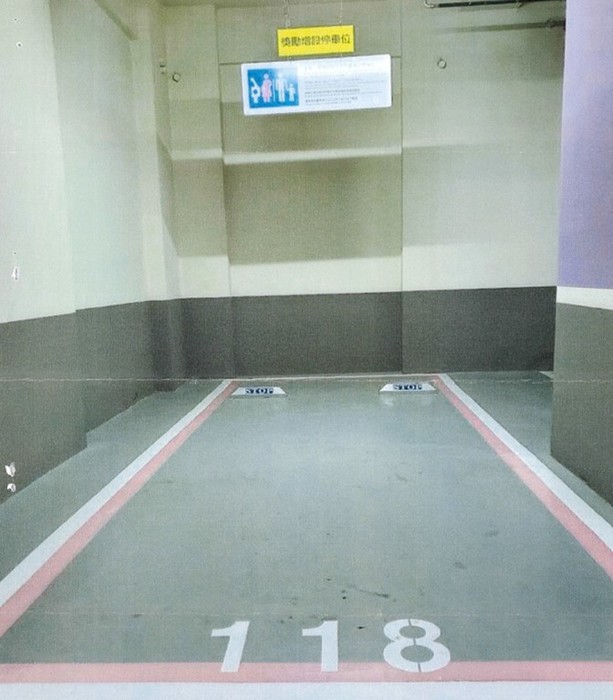 新竹縣地下停車場之婦幼者停車位