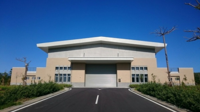 新建發修棚廠外觀