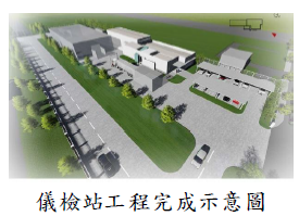 儀檢站工程完成示意圖圖片