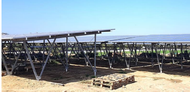 嘉義縣新港鄉月眉公墓建置太陽光電發電設備