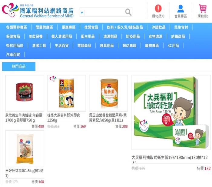 電子商務購物平台