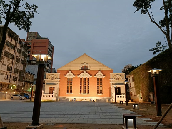 新竹公會堂完工圖