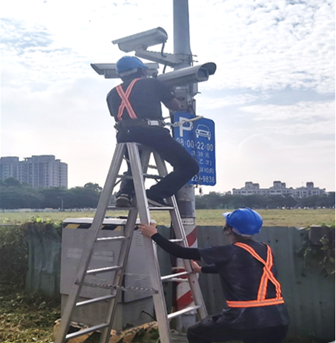 高雄市錄影監視系統設置維護情形