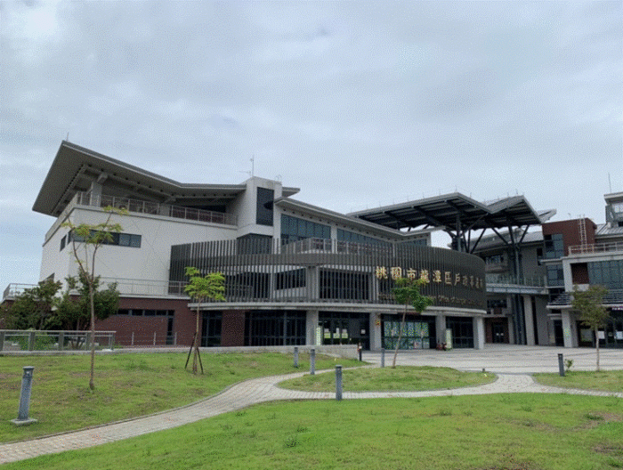 龍潭綜合行政大樓完工現況