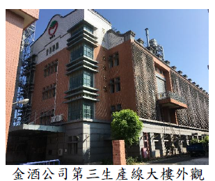 金酒公司第三生產線大樓外觀