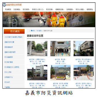 嘉義市防災資訊網站