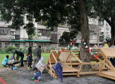 新北市社區環境改善營造點現場