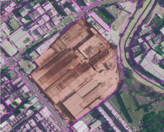 新竹市轄內工廠登記為歇業狀態，惟以工業用地稅率課徵地價稅案件航照圖.jpg