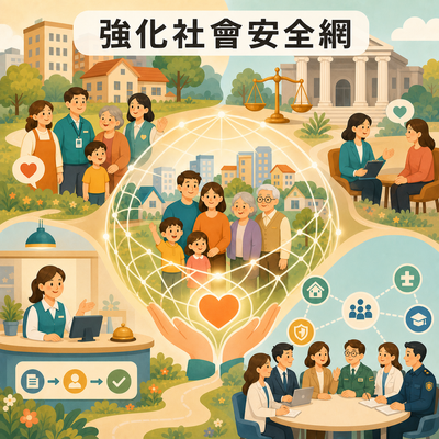 7.政府推動強化社會安全網執行情形