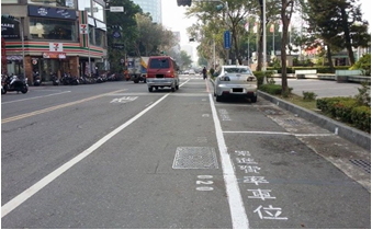 臺南市累進費率車位之圖示