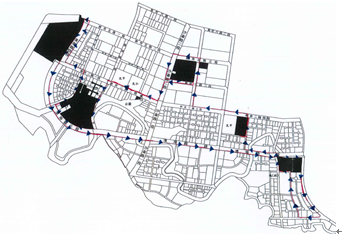 淡海新市鎮修正後巡邏路線圖