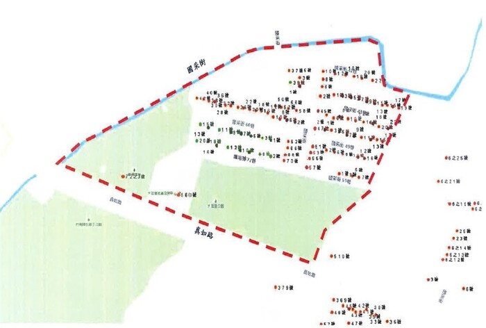 苗栗縣污水下水道公告區域範圍
