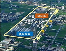高雄捷運大寮機廠鳥瞰圖