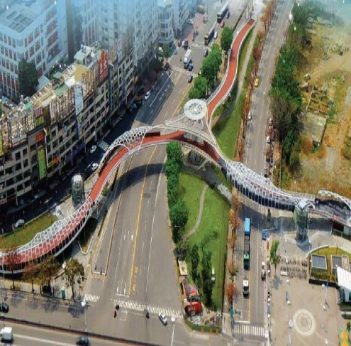 高雄市前鎮之星自行車橋