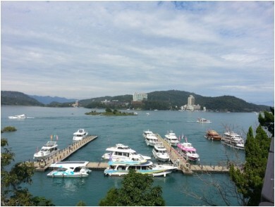 日月潭觀光船舶