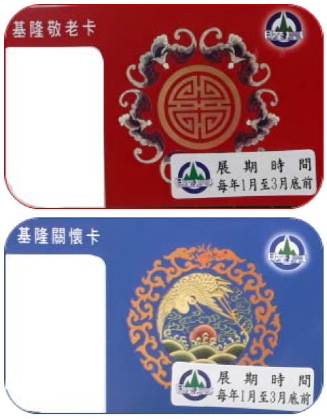 基隆市社福優待卡