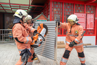 新竹市消防局破壞器材圓盤切割器