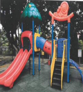 南投縣草屯鎮虎山親水公園兒童遊戲設施
