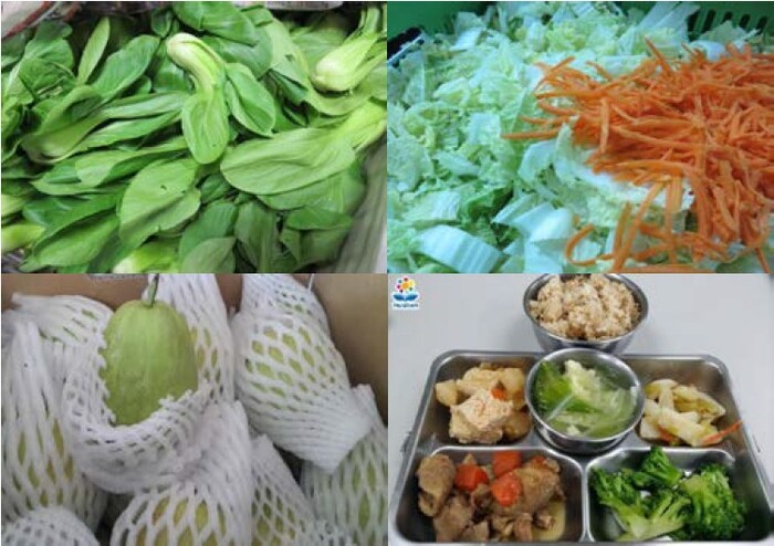 花蓮縣政府公立國民中小學午餐蔬果食材