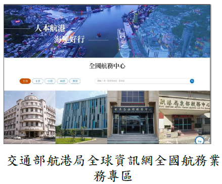 交通部航港局全球資訊網全國航務業務專區